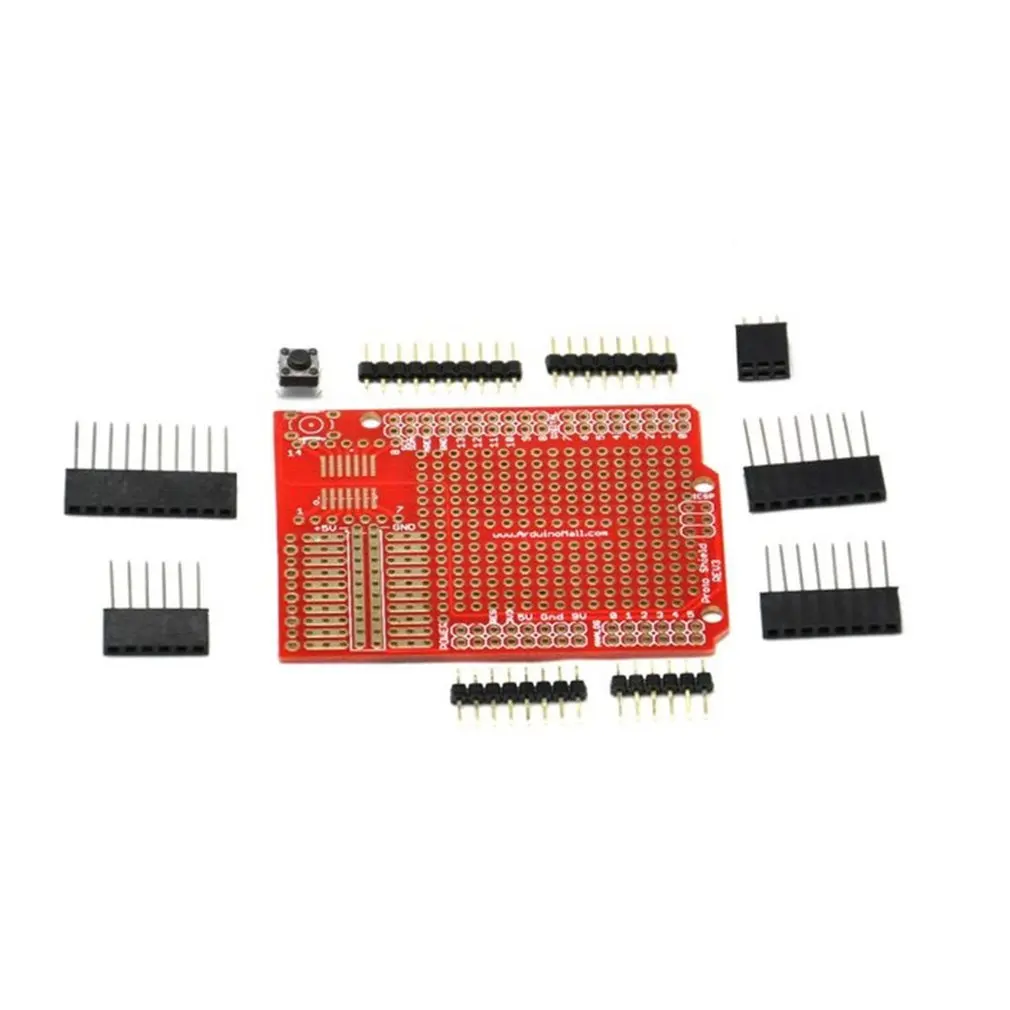 Прототип Щит Diy Набор для Arduino R3 Mega 328P экранированная печатная плата|Детали