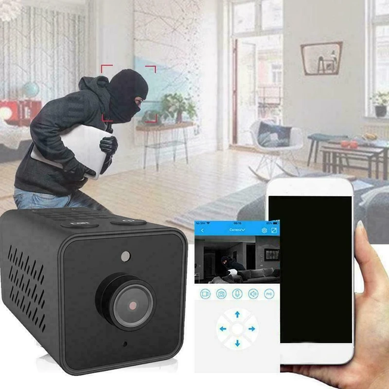 720P wifi ip-камера с функцией обнаружения движения, ночное видение, мини-камера, Аудио Видео рекордер, камера для домашней встречи, видеоняня