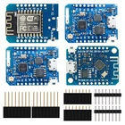 ESP8266 ESP-12 CH340G CH340 V2 USB WeMos ESP-12F LIVE D1 Mini WIFI макетная плата NodeMCU Lua IOT плата 3,3 В с контактами