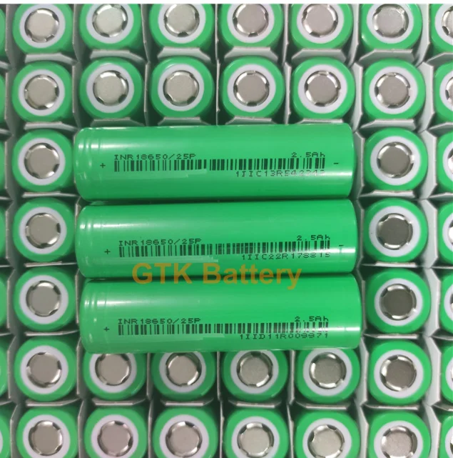 Литий ионный аккумулятор GTK 18650 3 7 в 2500 мАч 10C 25A 18650|pilha a|li-ion 186503.7v battery |