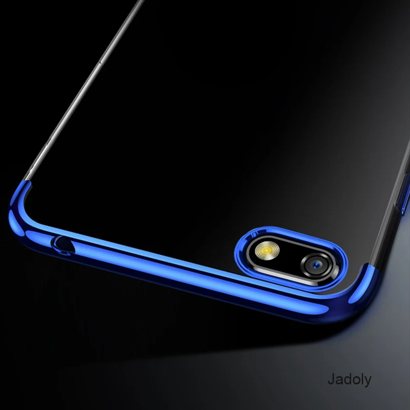 Чехол для Huawei Y5 2018 Lite Prime 2019 силиконовый мягкий чехол с гальваническим покрытием
