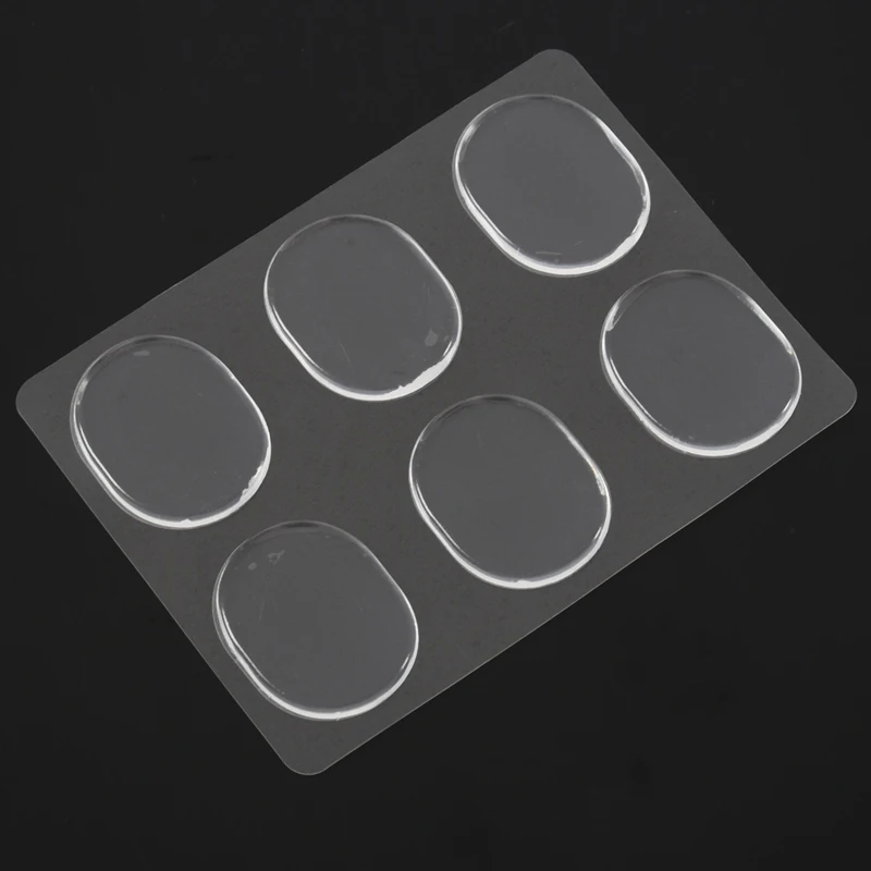 

25Set Snare Drum Mute Pad Muffler Drum Damper Gel Pads (Set of 6Pcs)Transparent Percussion Instrument Accessories