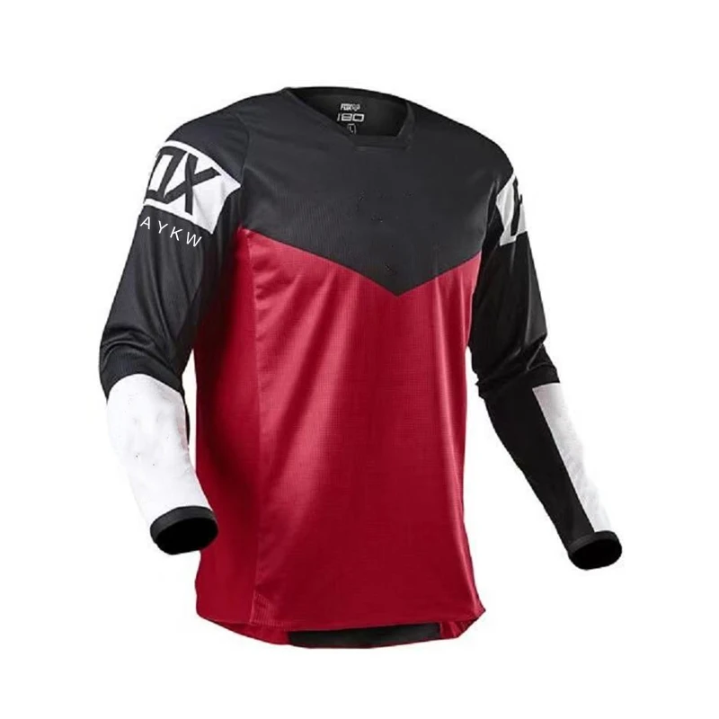 Fox-Camiseta De Motocross para Hombre, Maillot De ciclismo, Ropa De montaña, Camiseta...