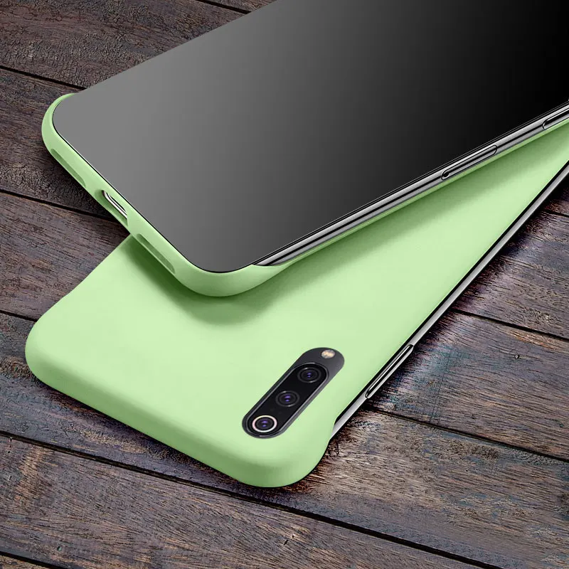 Green Чехол для Xiaomi mi 9 9T Pro CC9 Ультратонкий матовый Бескаркасный Жесткий ПК чехол для телефона чехол для Red mi Note 7 8 5 6 K20 Pro 7A - Цвет: Green