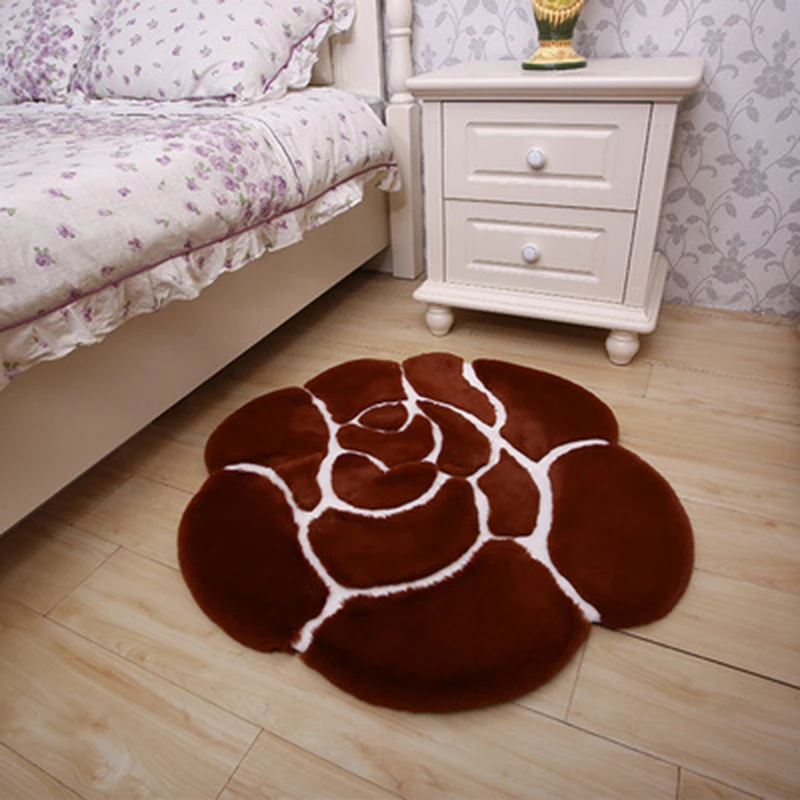 MS.SOFTEX меховой коврик для пола Имитация меха кролика Рекс антидетский ковер