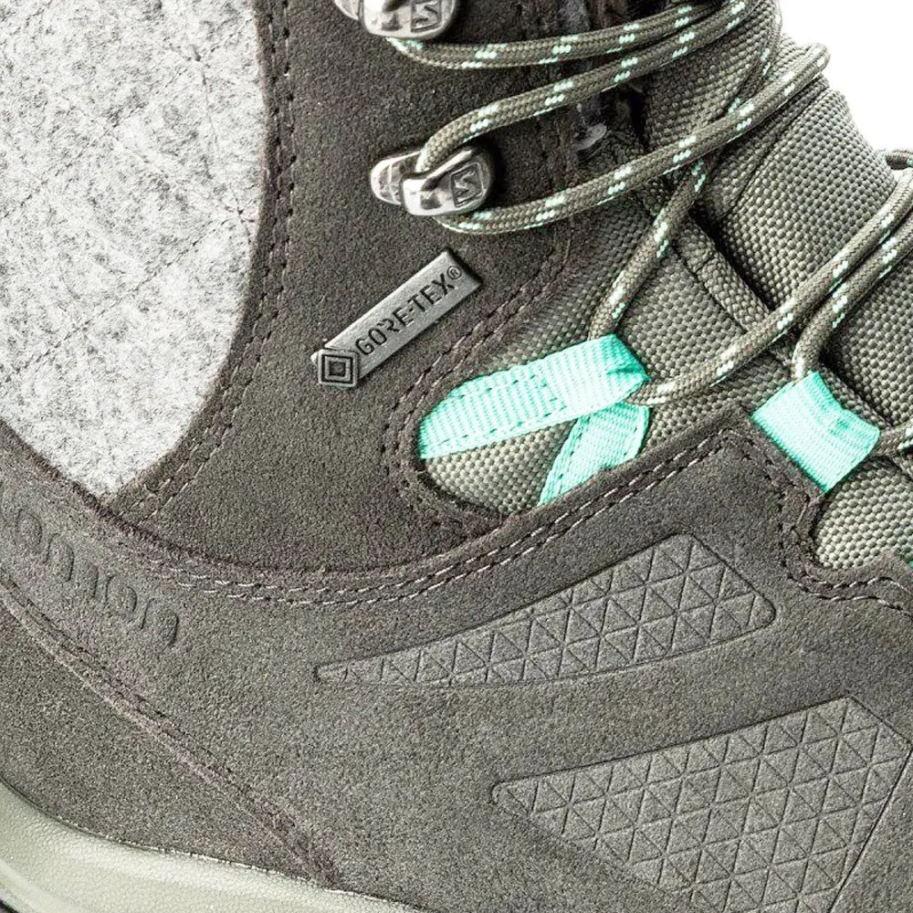 Женские ботинки трекинговые Salomon ELLIPSE WINTER GTX городские зимние | Спорт и