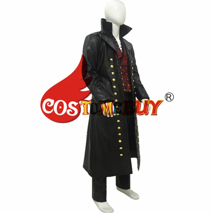 Costumebuy Once Upon a Time Киллиан Джонс Капитан Крюк Косплей Костюм Пиратский крюк Косплей Хэллоуин униформа наряд на заказ