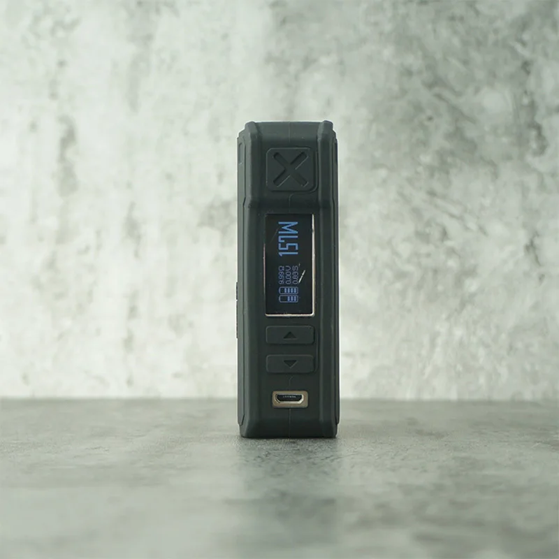 Текстурированная Кожа для VOOPOO ALPHA, комплект на молнии, мод, щит, вейп, силиконовый чехол, обёрточная бумага, рукав, наклейка, оболочка, гель для VOOPOO ALPHA, на молнии, мод