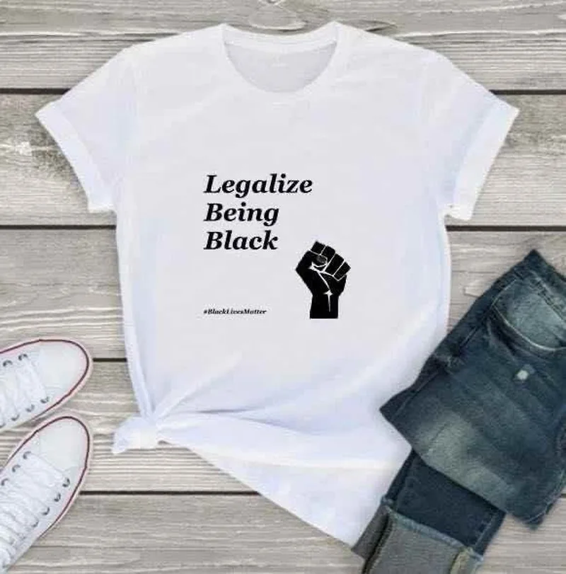 

Black Lives Matter Letter Print T Shirt Women Short Sleeve O Neck Loose Tshirt Summer Women Tee Shirt Tops Camisetas Mujer