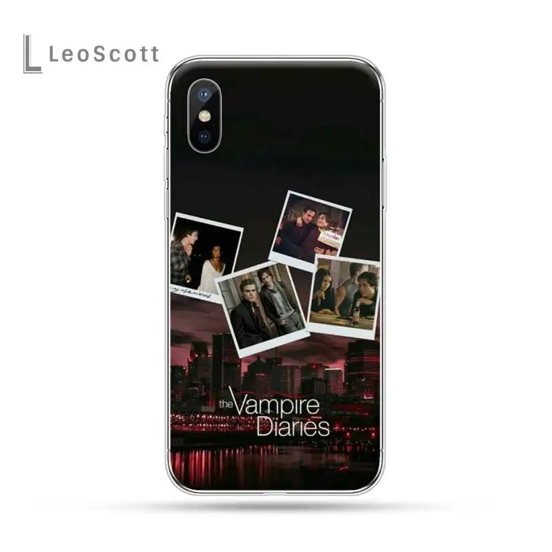 

The Vampire Diaries Stefan Damon Salvatore Phone Cases for iPhone 11 12 pro XS MAX 8 7 6 6S Plus X 5S SE 2020 XR