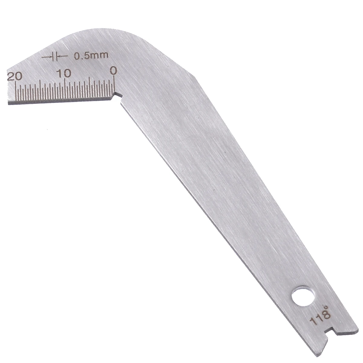 Новинка сверло из нержавеющей стали угловой манометр 87.5x34.5x1.3мм кромки размеры