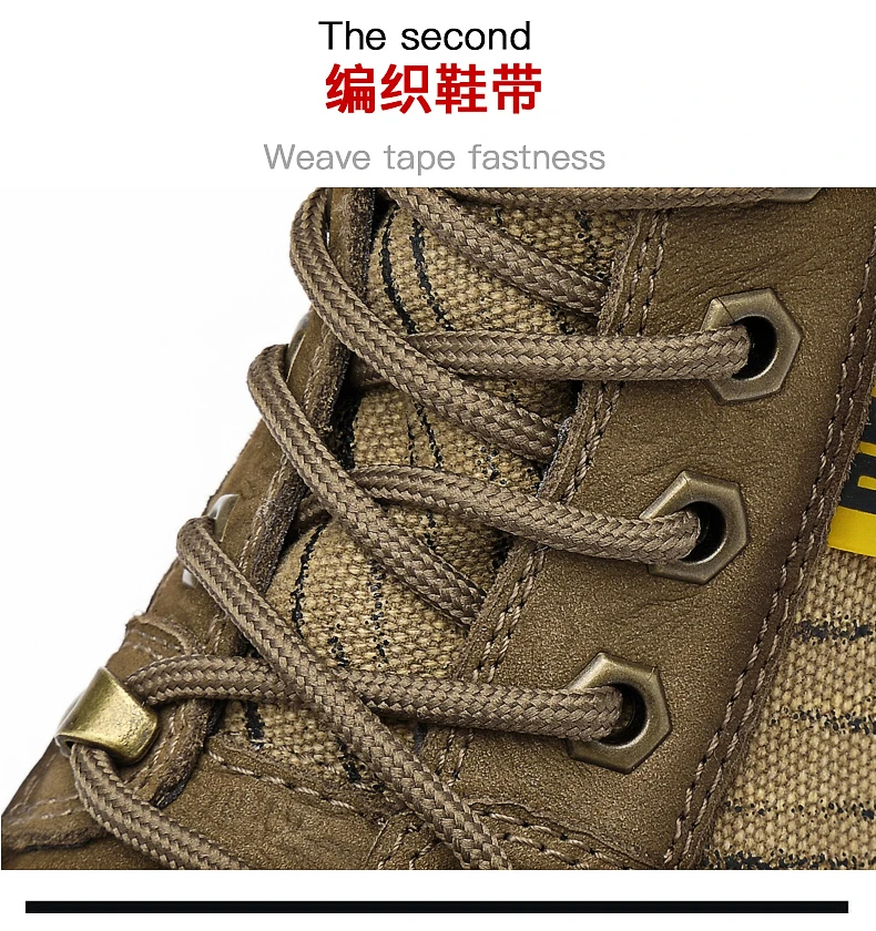 Weideng Plus Size 37-45 Genuine Leather Warm Boots Men Casual Winter Outdoor Women Snow Shoes High Quality Lace Up Soft Non Slip