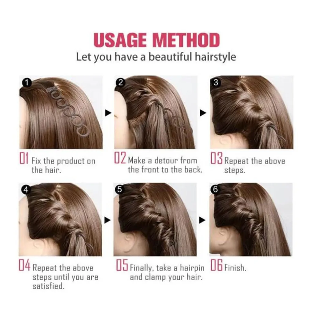 2 шт. женские заколки для волос|Заколки плетения кос| |