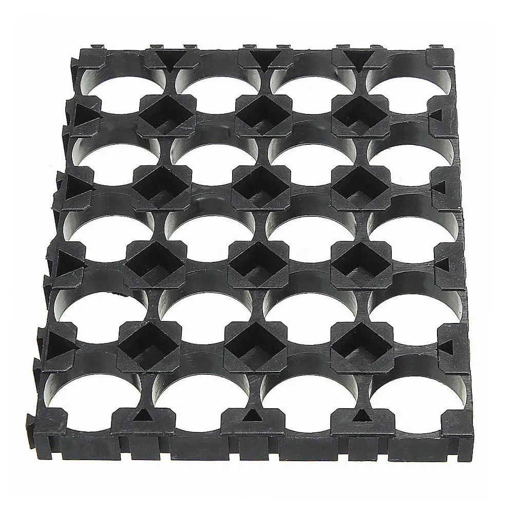 Фото 20/30/40/50 Pcs 4x5 Cell 18650 Batteries Spacer Holders Radiating Shell Plastic Bracket OUJ99 20/30/40/50 Pcs 4x5 Cell 18650 Batteries Spacer Holders Radiating Shell Plastic Bracket OUJ99