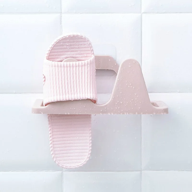 Wall Shoe Rack Bathroom Slippers Hanging Shelf Space-saving Shoes Organizer Home Accessories Closet Organize | Дом и сад
