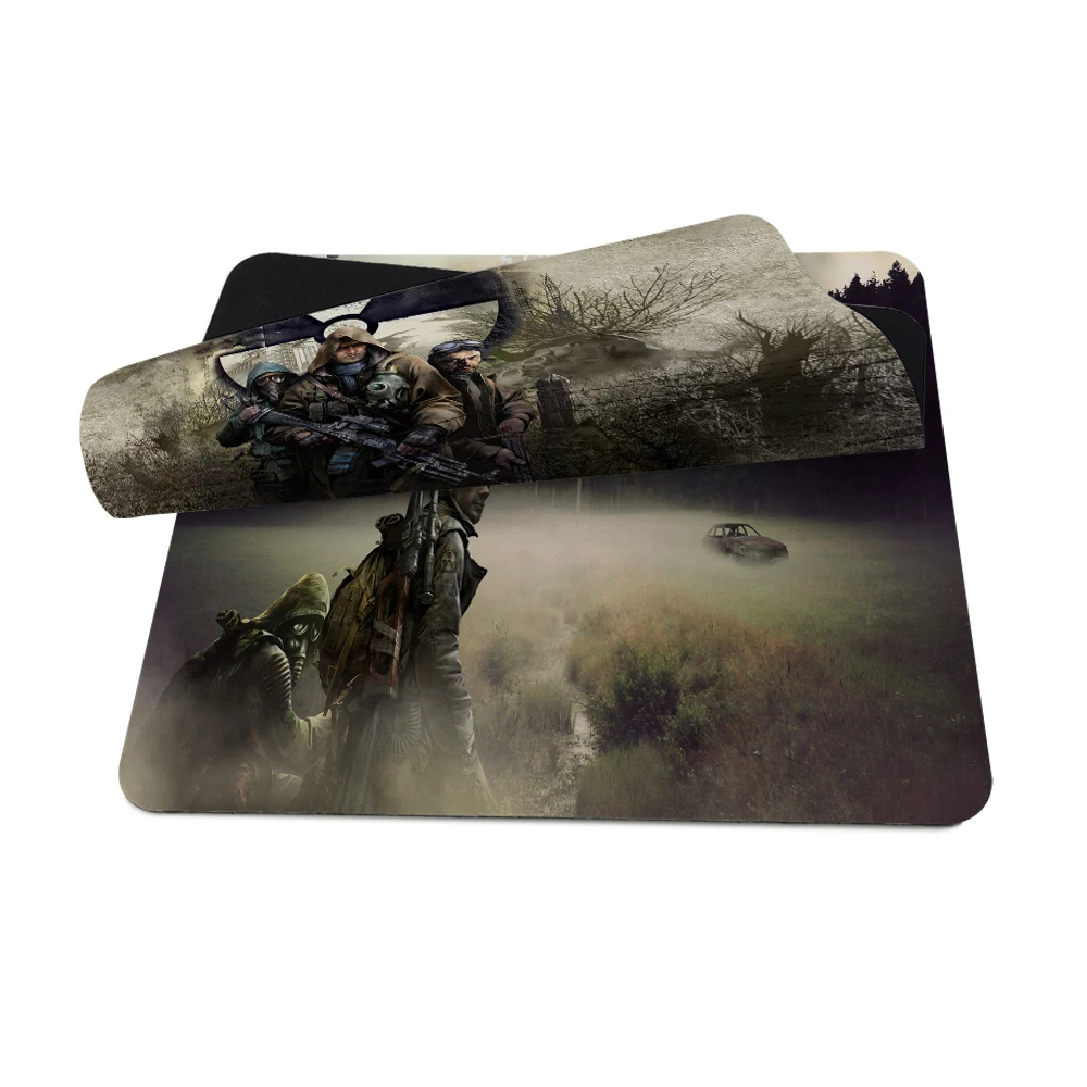 Бесплатная доставка интересно узор Сталкер Коврик Для Мыши игровые или офисные