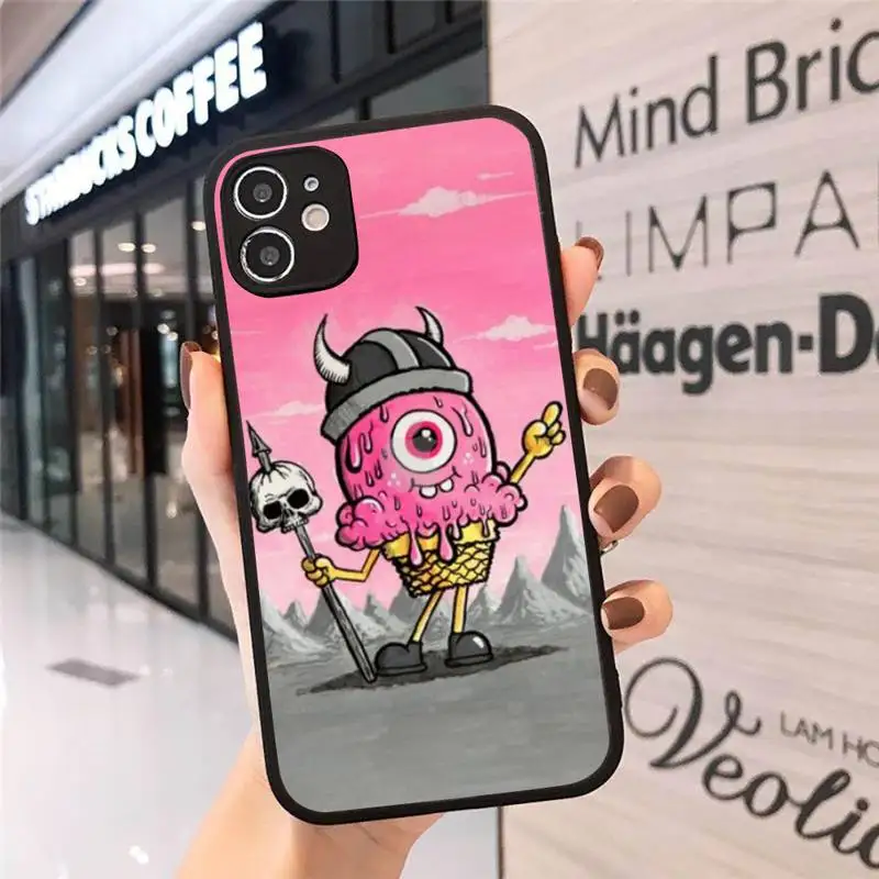 

Aesthetic Art BUFF MONSTER Eye Phone Case For iphone 12 11 8 7 plus mini x xs xr pro max matte transparent cover