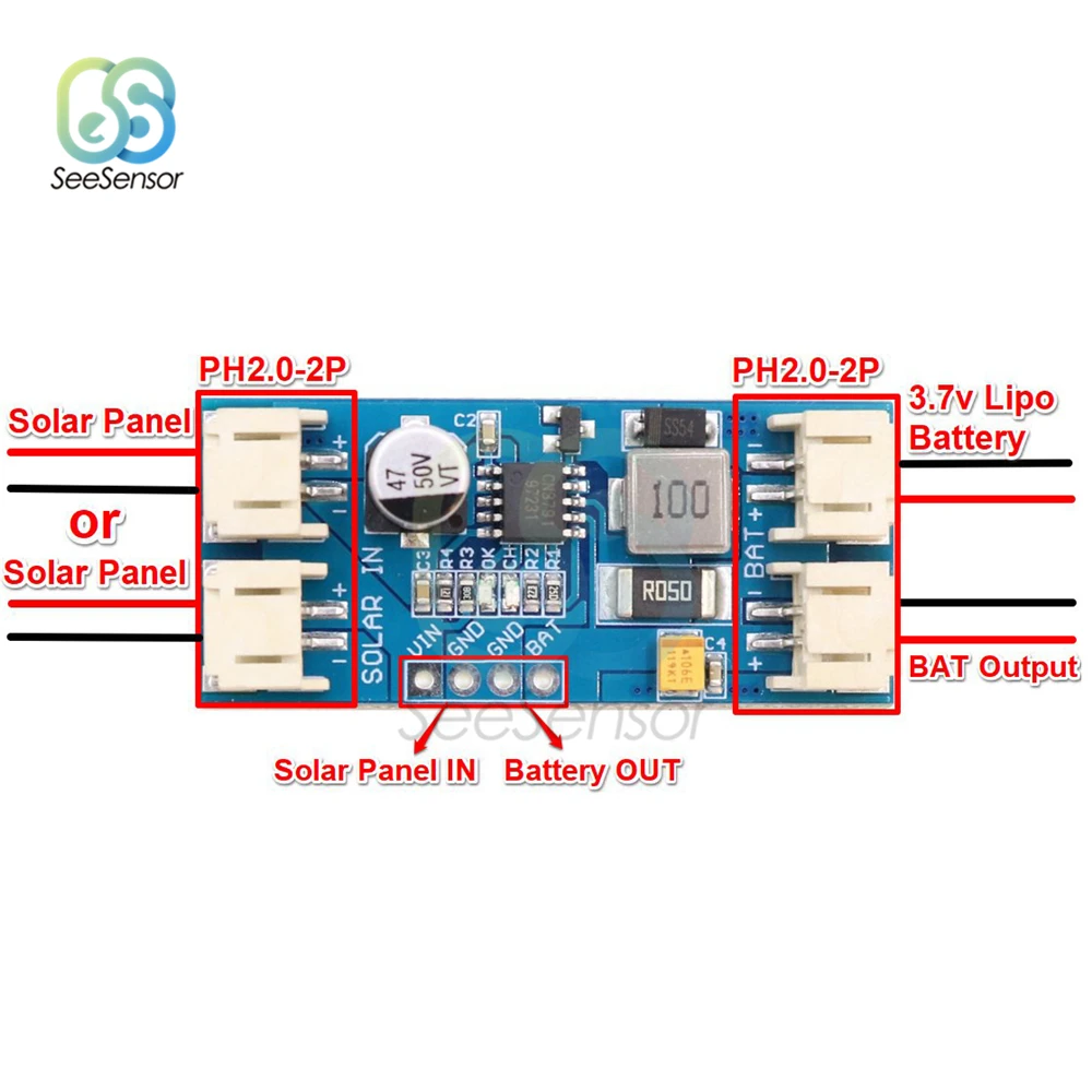 DC 6V 9V 12V CN3791 стандартный модуль контроллера для защиты от перенапряжения