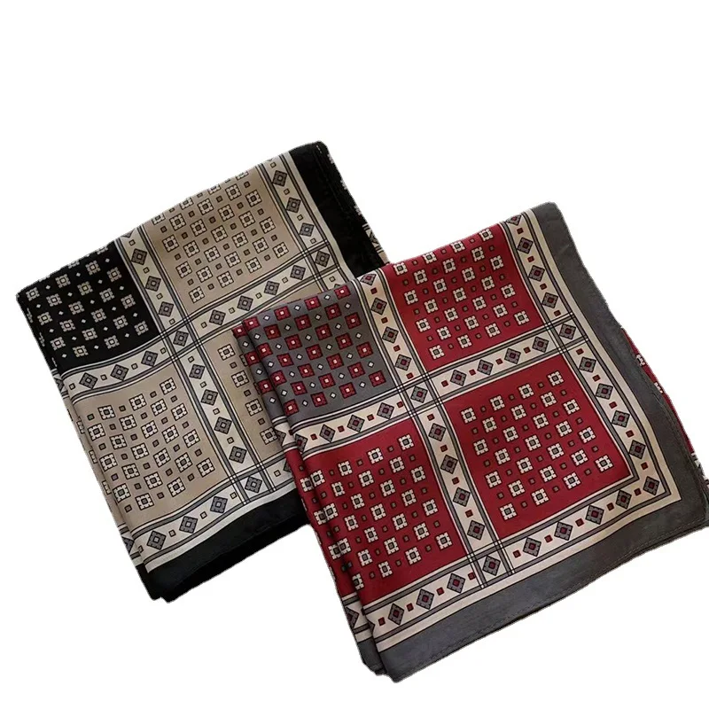 

scarf 100% silk feeling wraps Headscarf Female bufanda mujer echarpes Coverups Hijabs Bufand de seda Foulard en soie solar playa