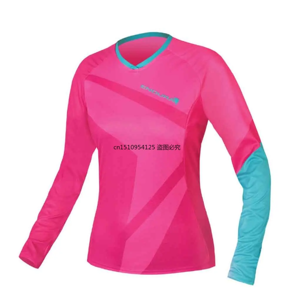 

Female sweatshirt downhill bike motocross jersey MTB jersey enduro motorcycle cycling tshirt Mountain bike long sleeve jersey