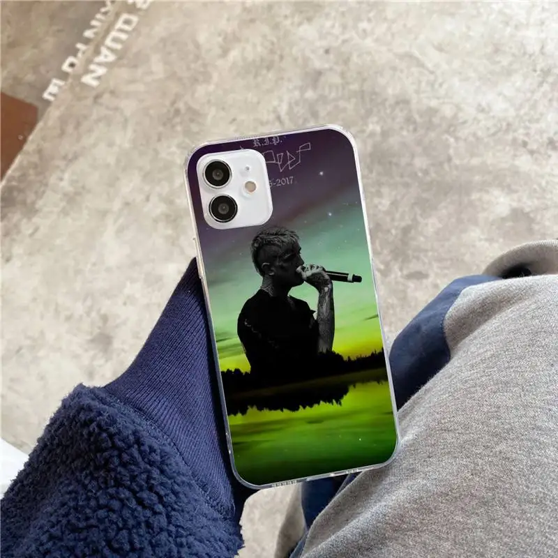 

Lil Peep Lil Bo Peep Phone Case For iphone 5s 6 7 8 11 12 plus xsmax xr pro mini se Transparent Cover Fundas Coque