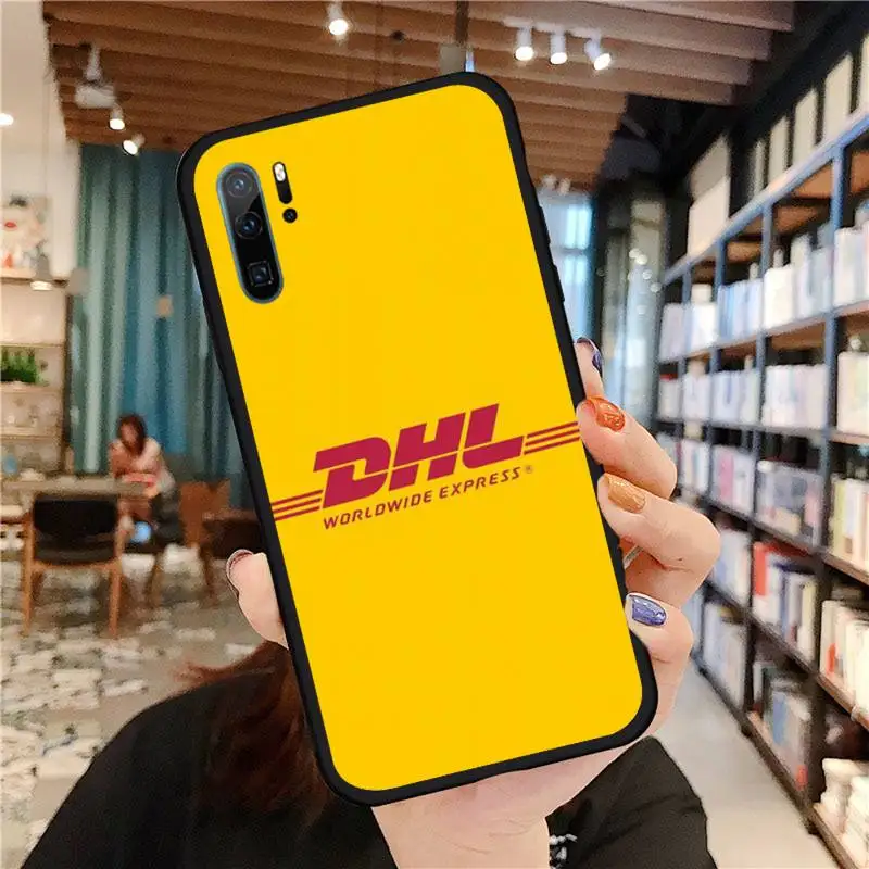 

Hot Dhl Express Phone Case For Huawei honor Mate P 9 10 20 30 40 Pro 10i 7 8 a x Lite nova 5t Soft Silicone Shell Cover Funda