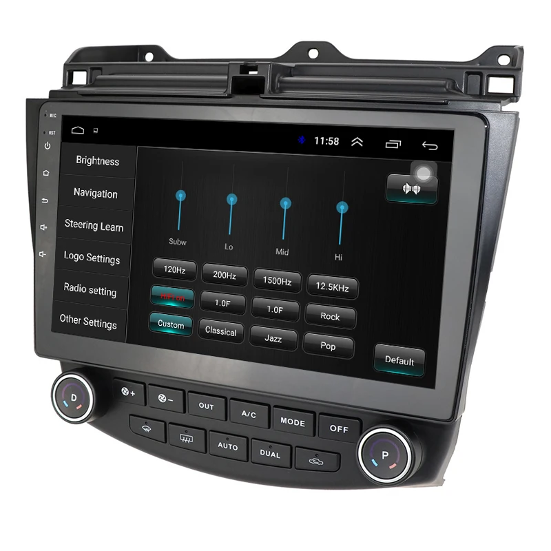Автомагнитола 2 din + 32 ГБ Android 10 4G мультимедийный плеер для Honda Accord 7 2003-2007