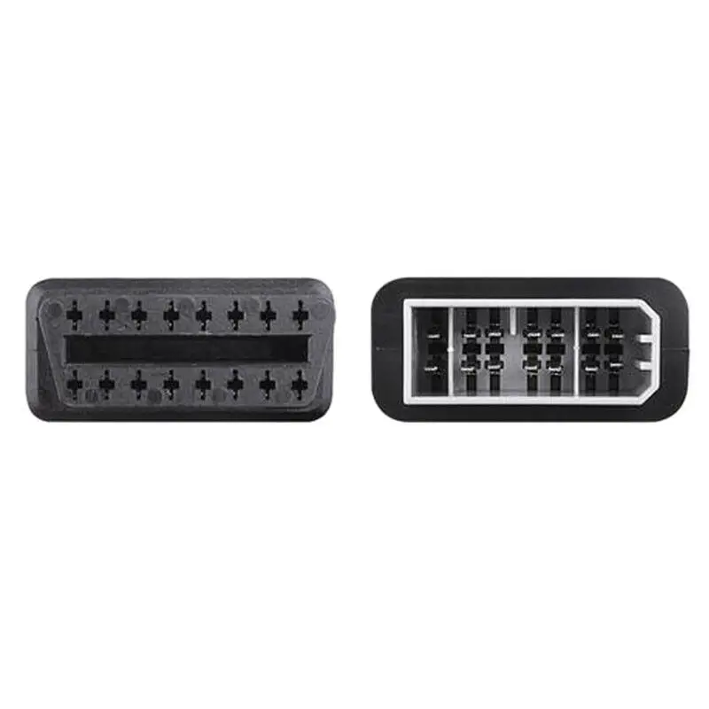 Для Nissan 14 Pin 14Pin To16Pin OBD OBD2 OBDII 16 кабели женские адаптеры Автоматическая диагностика