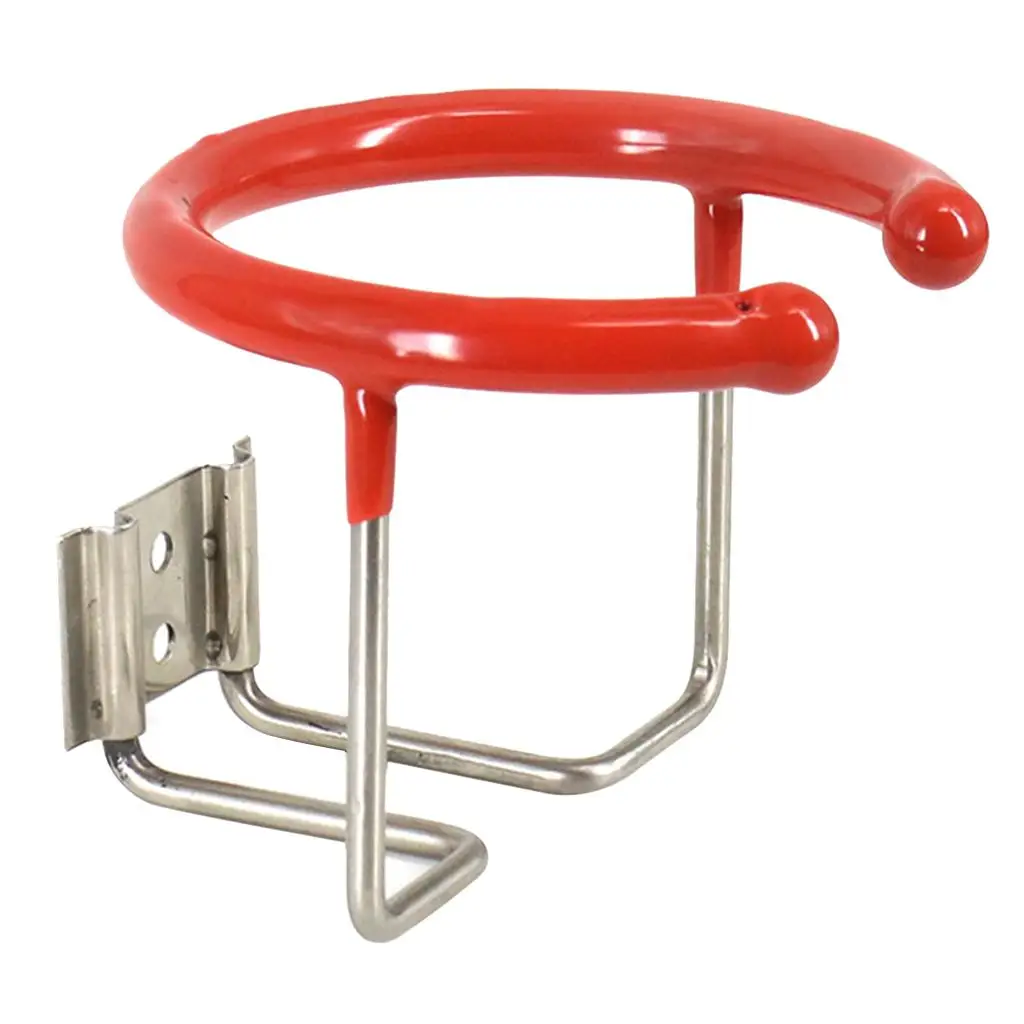 

Universal Stainless Steel Boat Ring Cup Drink Holder for Marine, Yacht, Truck, Rv Trailer