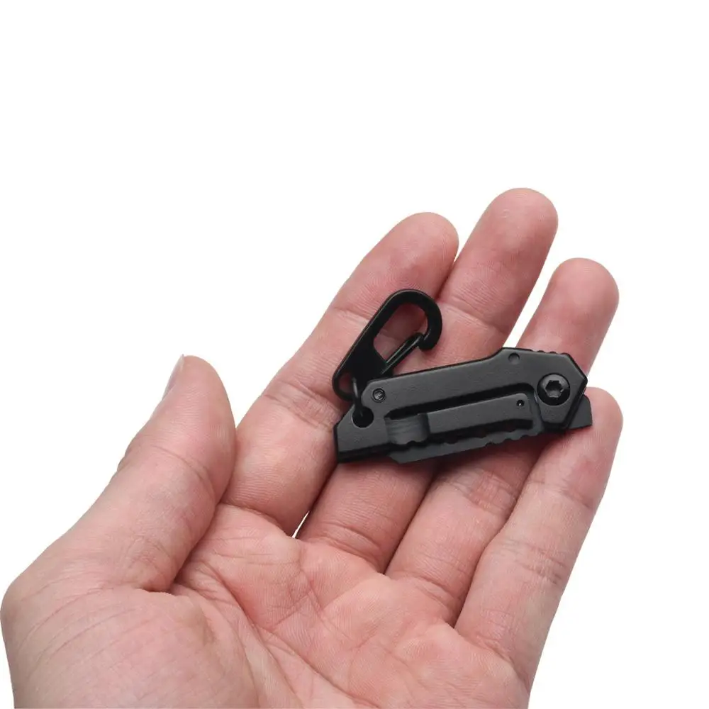 Новый B-2 бомбардировщик Nano Blade Универсальный Карманный нож мини брелок