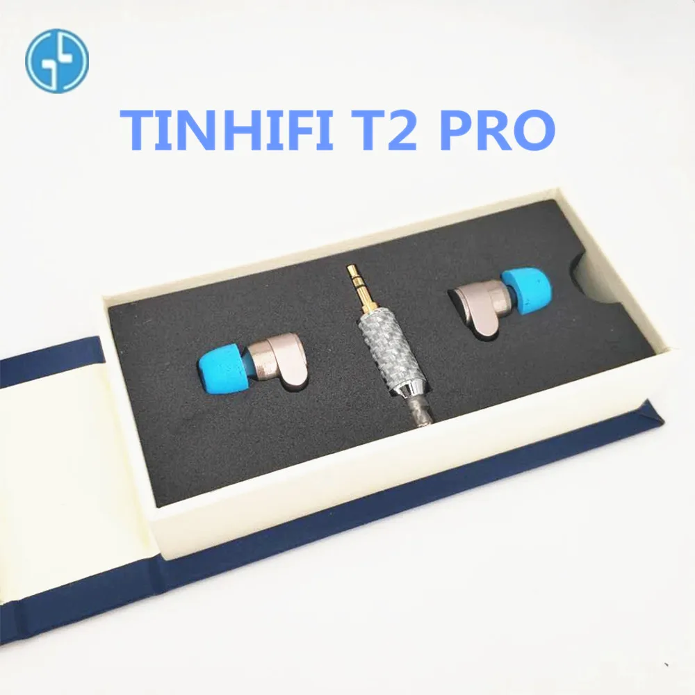 Оловянные HIFI T2 PRO Наушники-вкладыши двойной динамический привод наушники