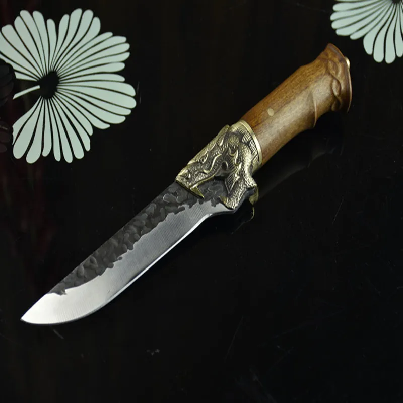 Набор кухонных ножей Little Cook ручной работы острый нож с фиксированным лезвием