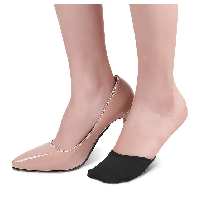Forefoot Pad Insoles For Shoes Women Breathable Silicone Non-slip High Heel Insole Forefoot Inserts Invisible Anti-pain Foot Pad