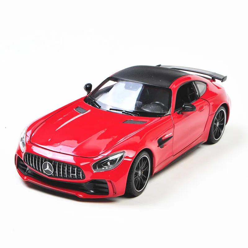 Welly 1:24 Mercedes Benz AMG GTR автомобильный брелок для автомобильных ключей имитационная