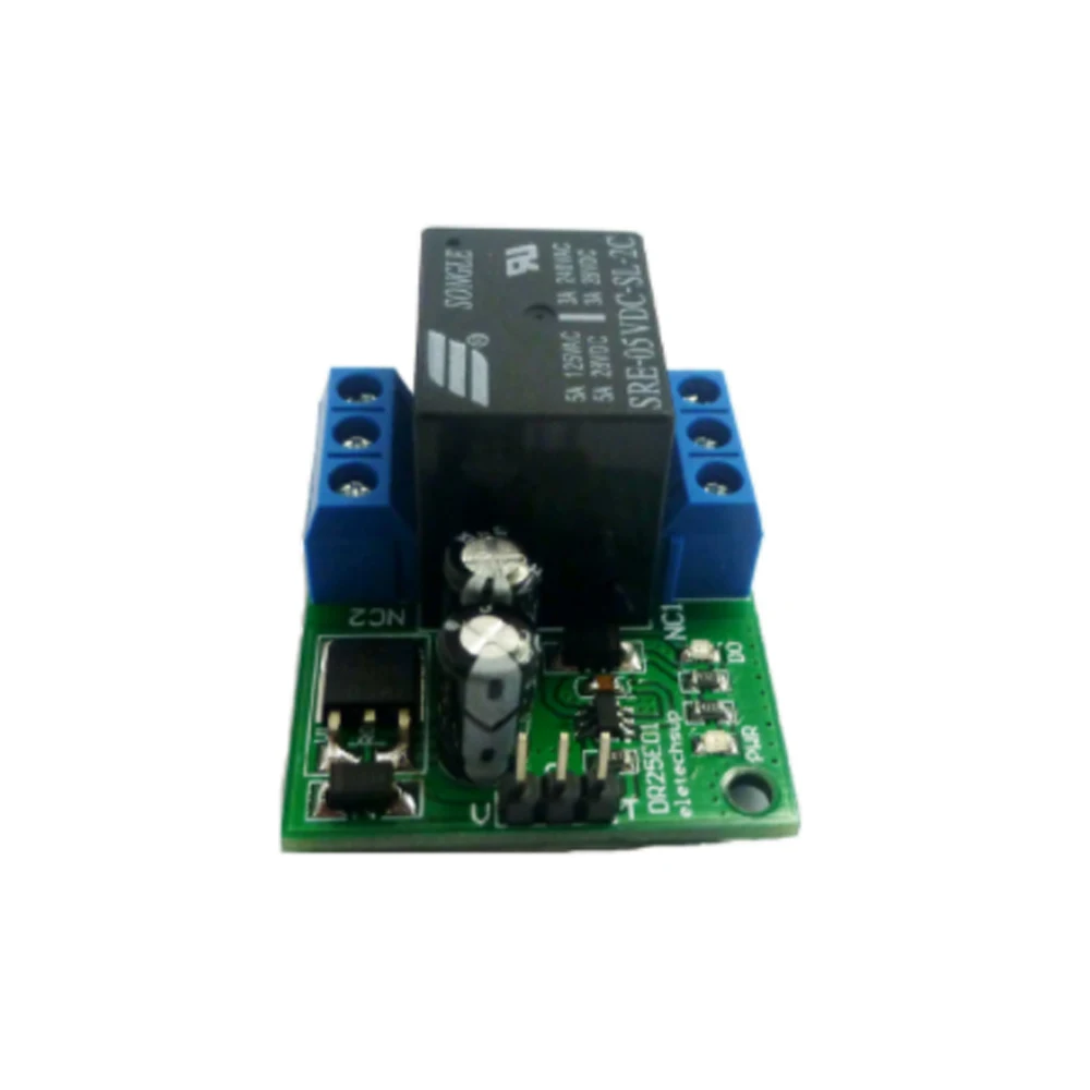 DC 5V 6V-24V 3-5A Flip-Flop Latch DPDT Relay Module Bistable Self-Locking Double Switch Board for Arduino MEGA AVR LED | Обустройство