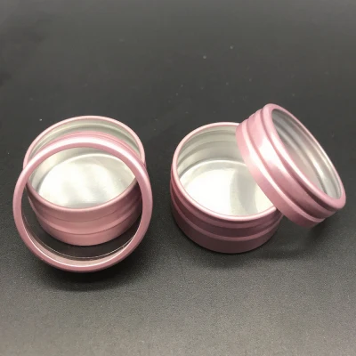 100 шт 10 г розовый Золотой Серебряный пробный крем косметический алюминиевый