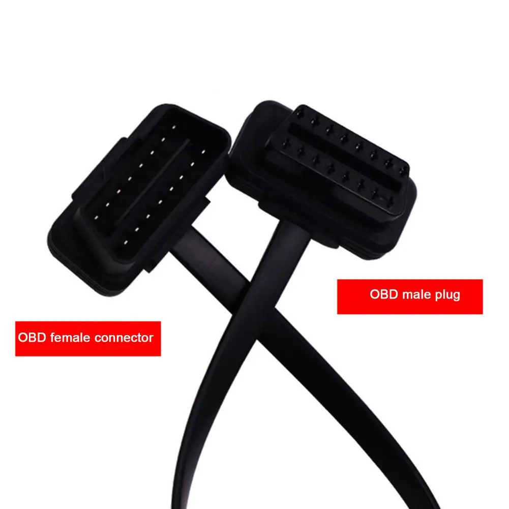 

OBD2 Extension Cable 35cm 16Pin OBDII Car Diagnostic Cable Connector For Car Computer Splitter Interface Scanner Plug Data Cable