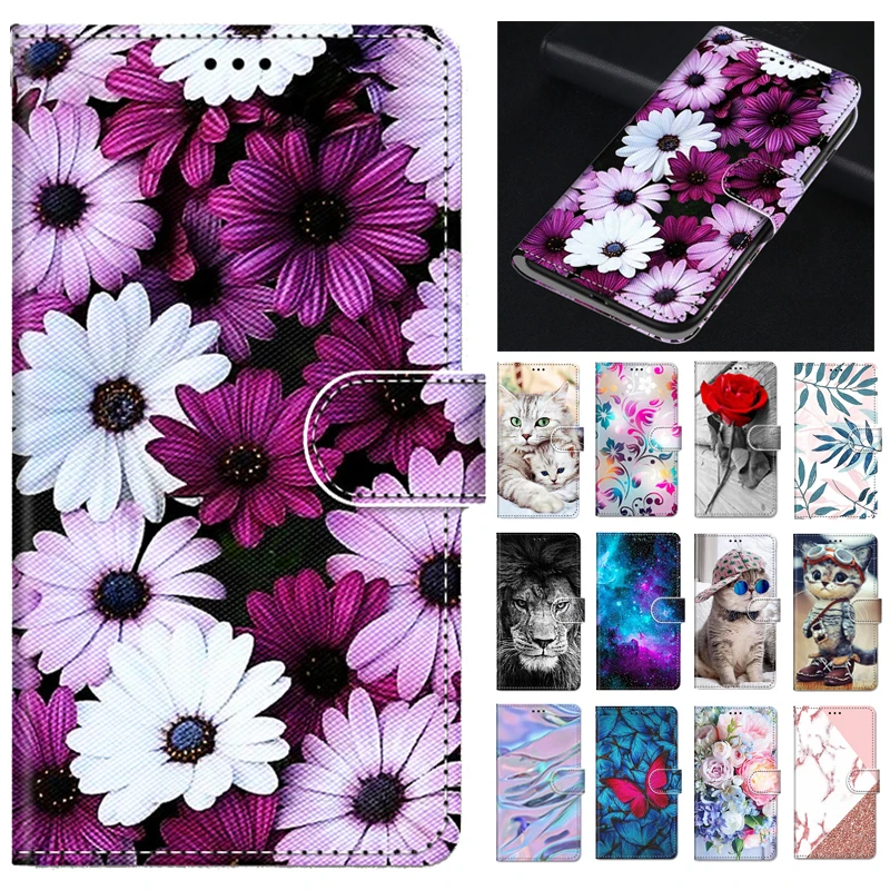 

on For Xiaomi Mi A3 Case Xaomi Mi A3 Fundas Leather Flip Wallet Cover For Coque Xiomi Mi A 3 MIA3 A2 Lite Phone Case Bags Etui