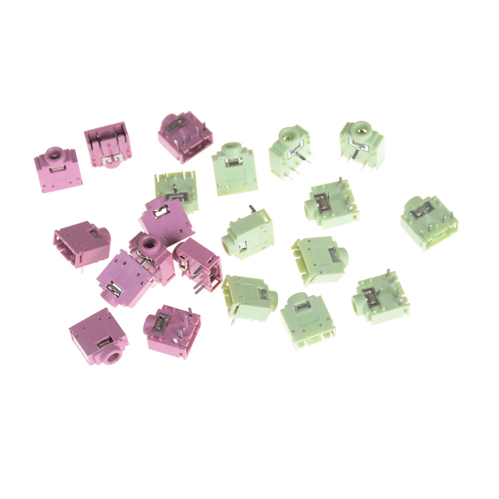 10 шт. разъём для наушников 3 5 мм|Соединители| |