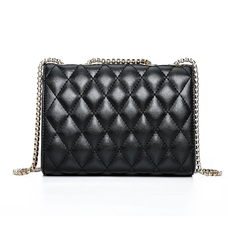 Сумка Wmnuo женская из искусственной кожи маленькая сумочка на плечо с кулоном в