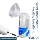 Перезаряжаемый Ингалятор, небулайзер, портативный сетчатый распылитель для взрослых и детей, домашний уход за здоровьем, Семейный мини-небулайзер