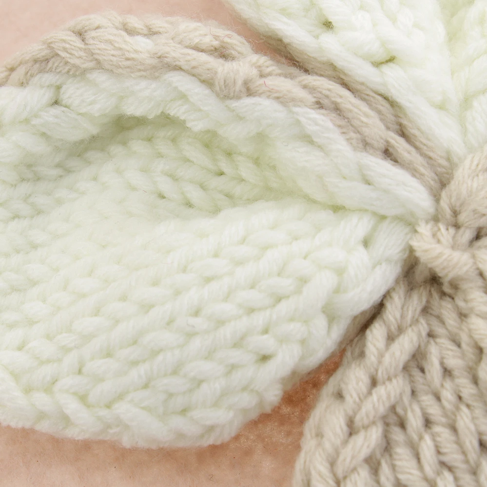 Реквизит для фотосъемки новорожденных Детский костюм кролика вязанная крючком