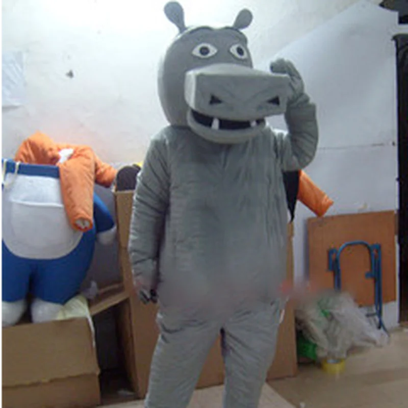 Животное костюм пингвина маскот Зебра река Лошадь платье с изображением Льва