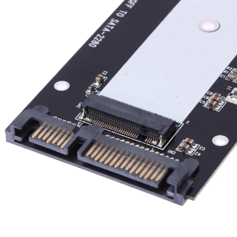 M.2 to SATA3 SSD Solid State Drive Riser Card Support 2230/2242/2260/2280 Box Adapter | Компьютеры и офис