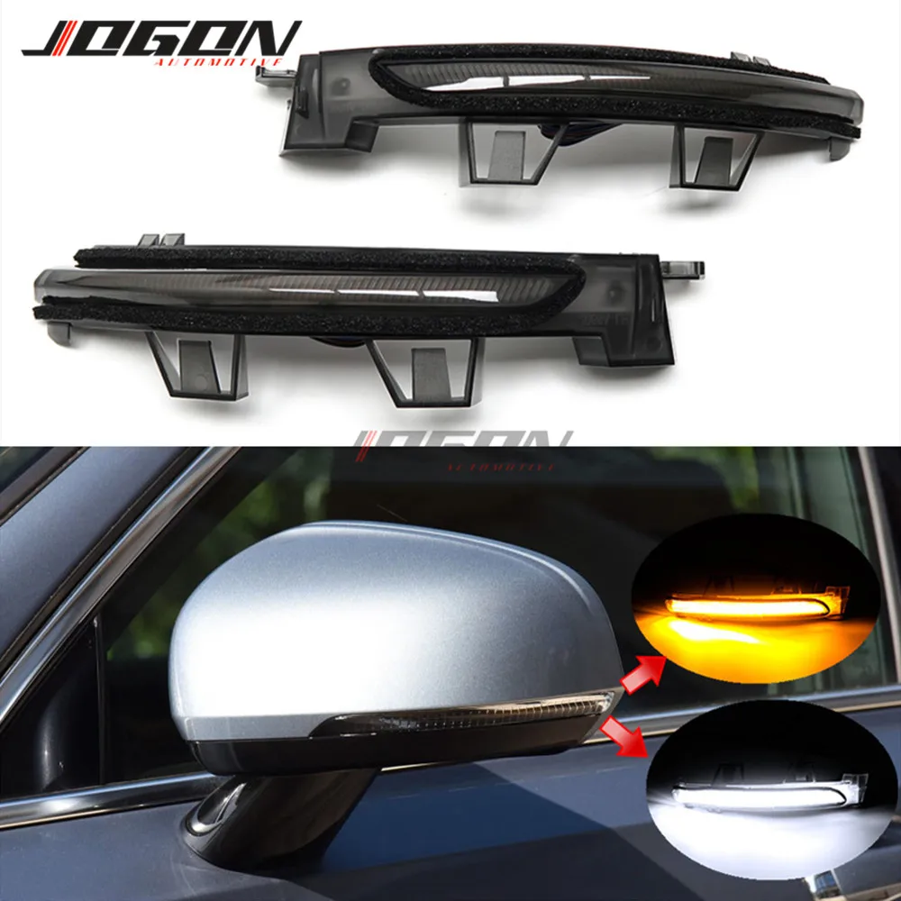

LED Dynamic Side Mirror Indicator Sequential Light For Volvo S90 V90 XC40 V60 S60 2017-2020 Parking Light