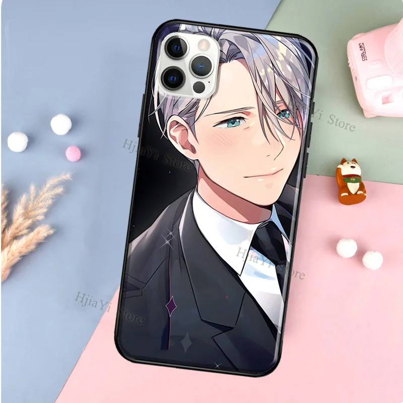 hot yuri on ice anime case for iphone 13 12 pro max 12 mini x xr xs max 11 pro max 7 8 plus se 2020 phone cover free global shipping