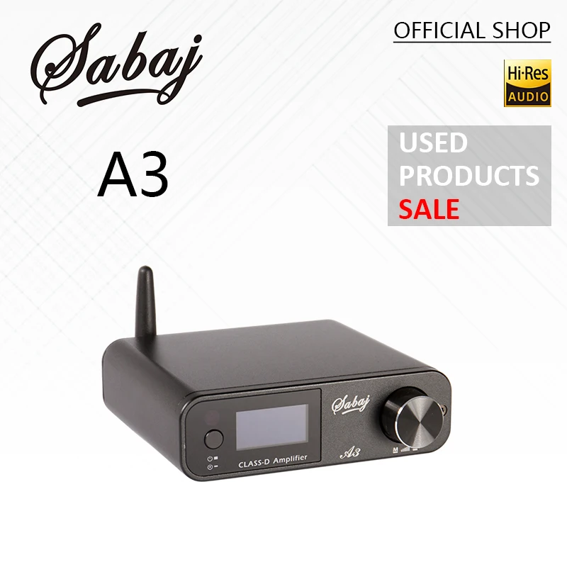 Б/у продукты Sabaj A3 80Wx2 цифровой Bluetooth усилитель звука Hi Fi класса D