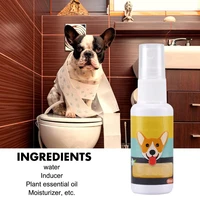 30ml pet dog spray inducer dog toilet training puppy potty spray defecation training positioning spray cleaning care tools