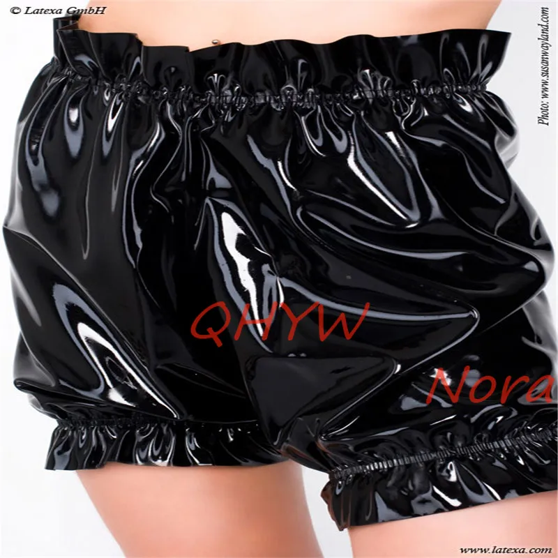 

Сексуальное латексное нижнее белье боксеры, шорты, трусы ручной работы женские короткие штаны Kakegurui костюм для косплея