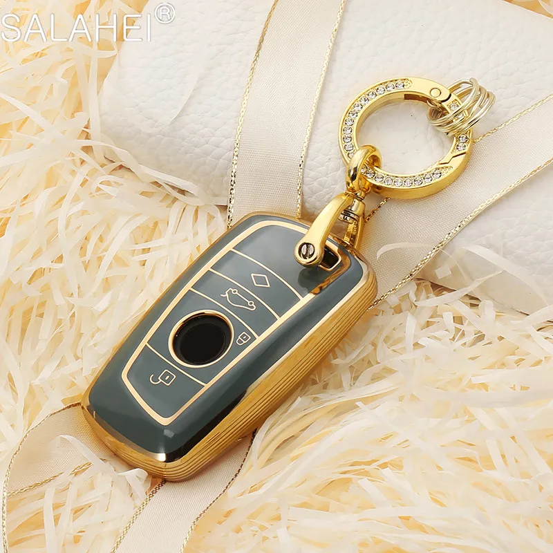 

TPU Key Cover Case For BMW F10 F30 F20 E90 Accessories Serie 1 X1 X3 E83 M2 F40 X4 M1 M3 Series 2 3 5 7 Car Key Ring Protector